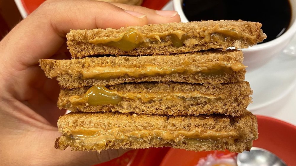 You can also enjoy Kaya Toast for afternoon tea! Credits: @eggsntoastpls