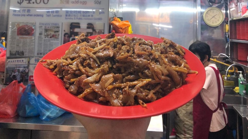 Dig into a plate of Char Kway Teow in Singapore. Credits: @sethluicious