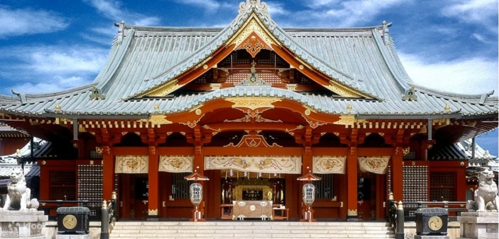 Shrine Facade during day time