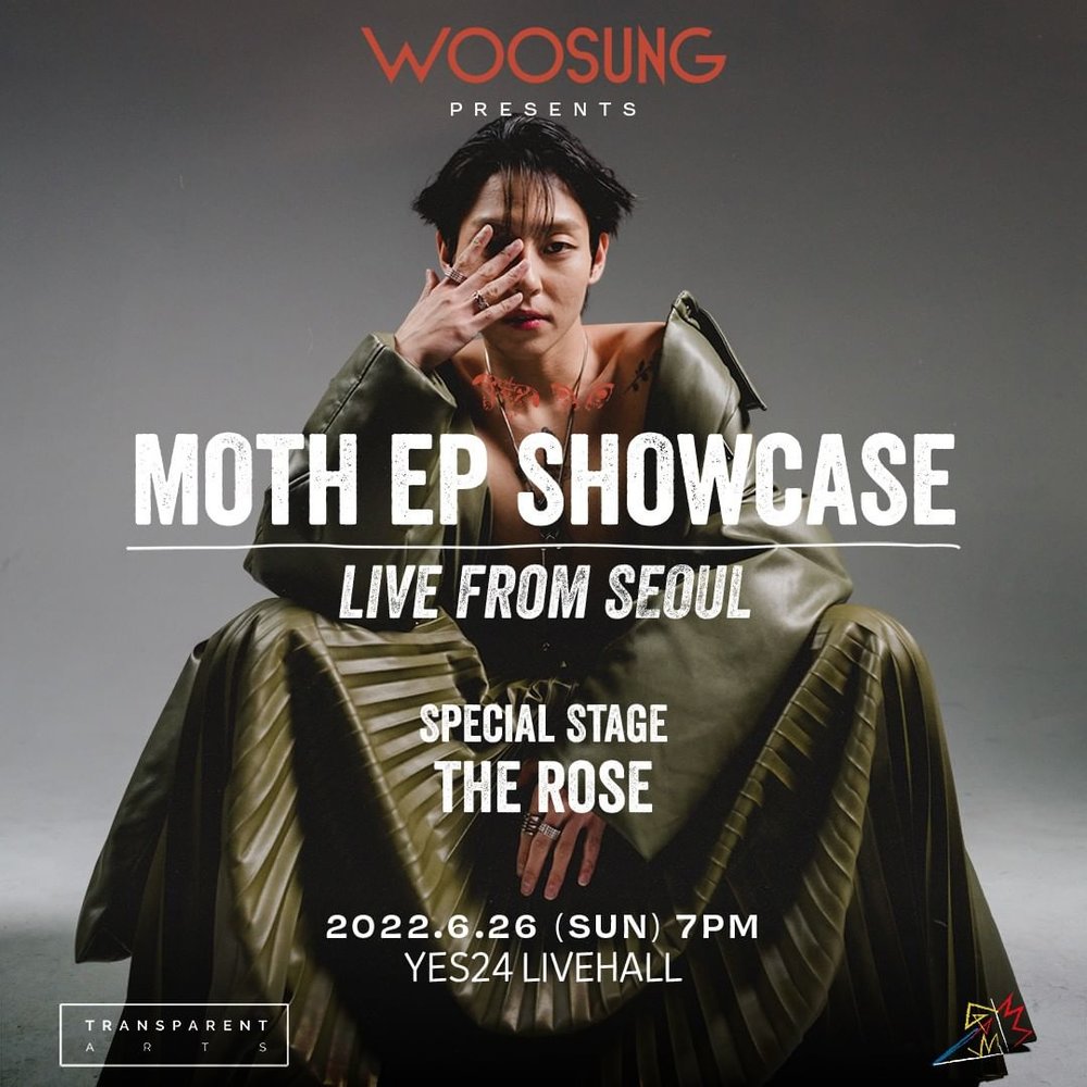 Woosung concert poster