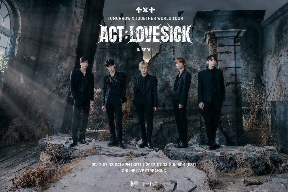 TXT standing in the ruins