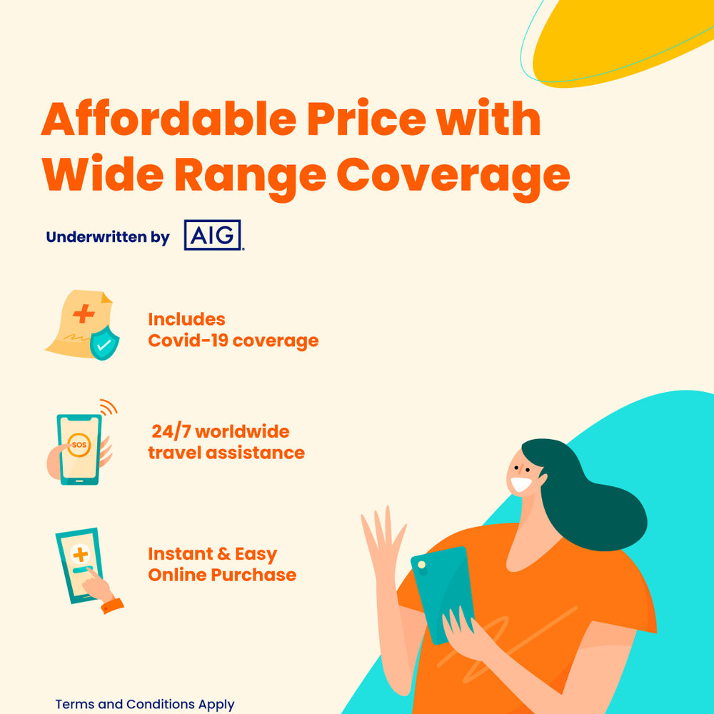 Travel Guard AIG covid travel insurance from RM56 Malaysia