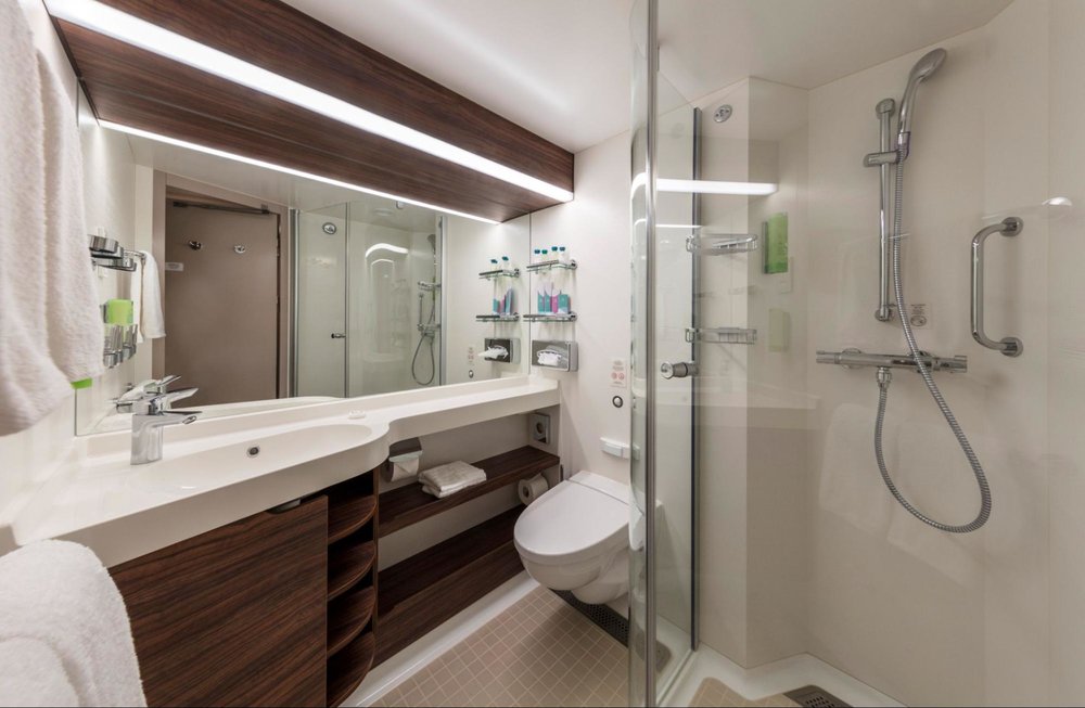 RWC Genting Dream Balcony Stateroom Toilet