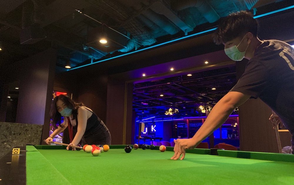 Genting Dream Pool Table