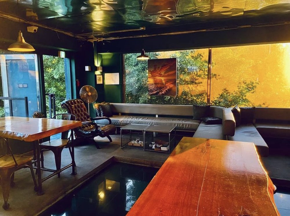 Inside Blacklist restaurant