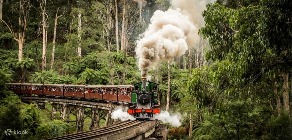 Train with train smoke