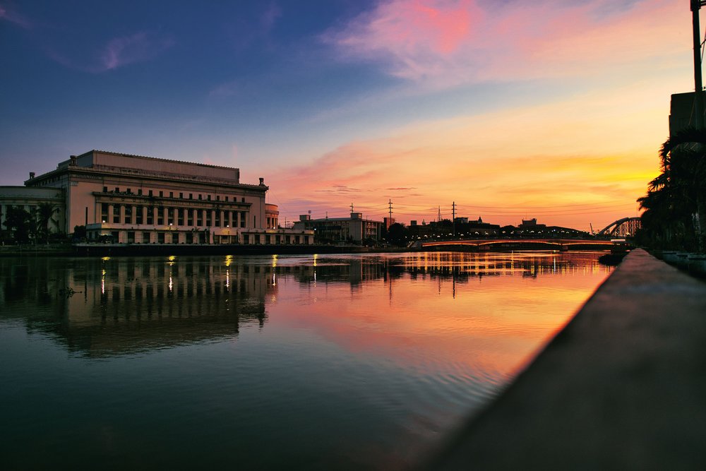 Baywalk during sunset