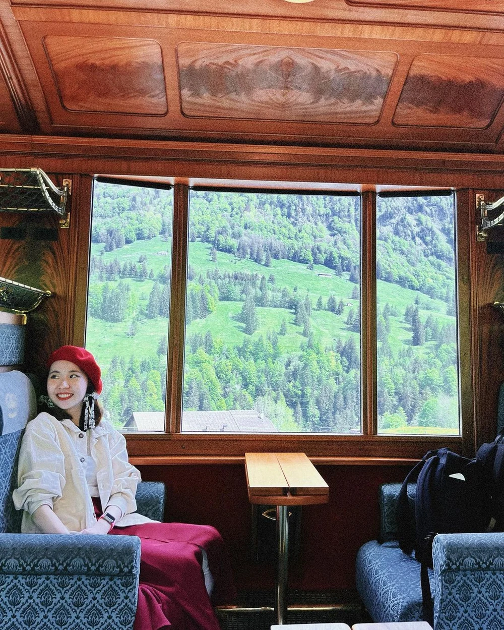 GoldenPass Belle Époque best scenic train ride in Switzerland