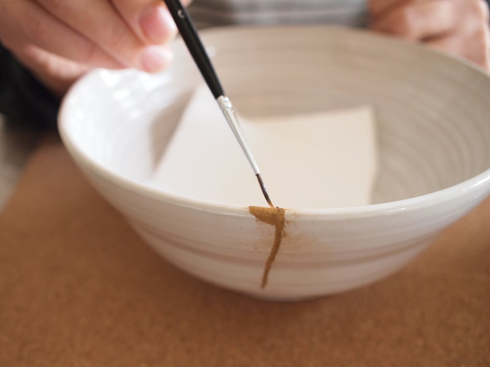 金継ぎ kintsugi painting