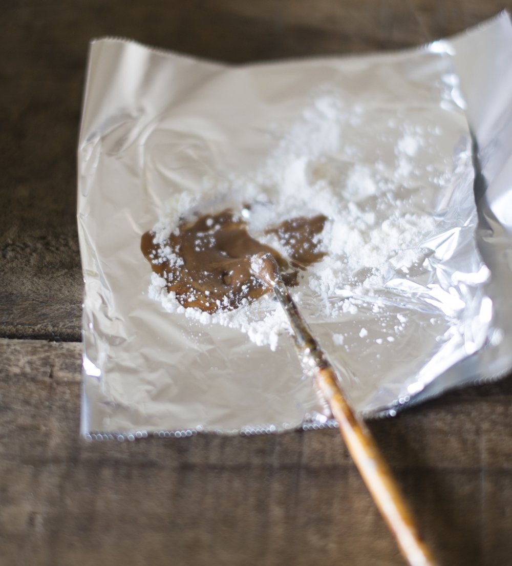 金継ぎ 麦漆 Kintsugi wheat laquer