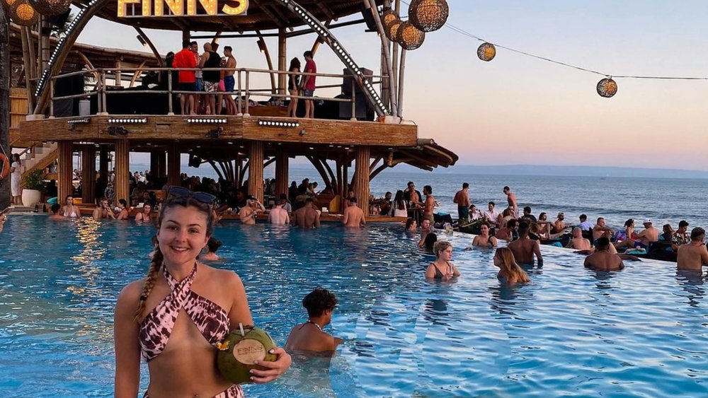 Party the day away at Finns and sip on alcohol-infused coconut drinks by the pool. Credit:gracegrangetravel