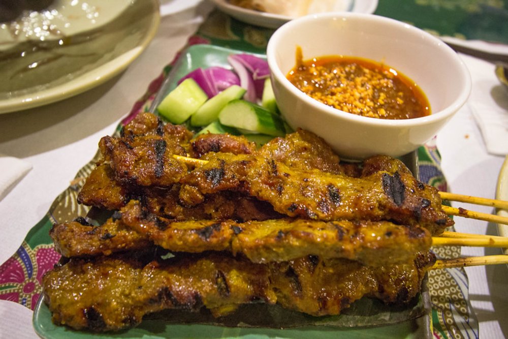 新加坡美食沙嗲