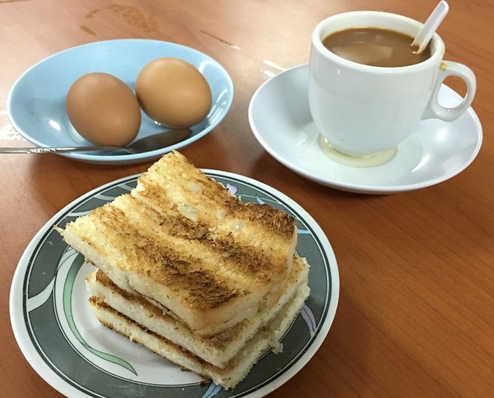 新加坡美食咖椰吐司