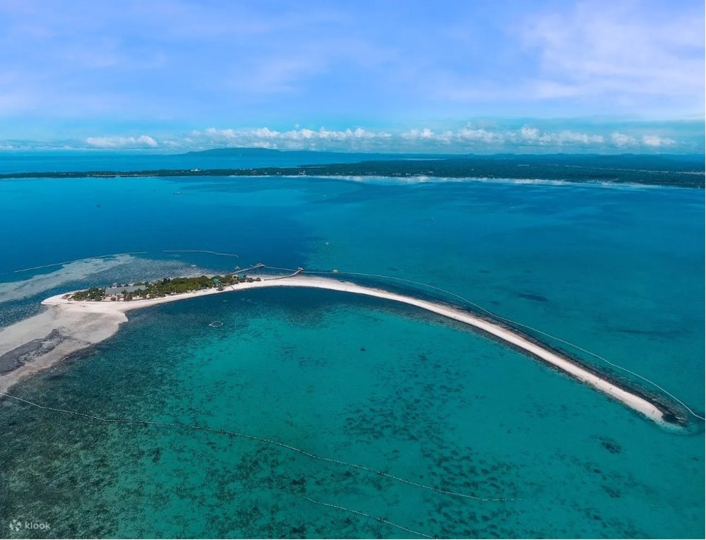 Top view of Balicasag Island