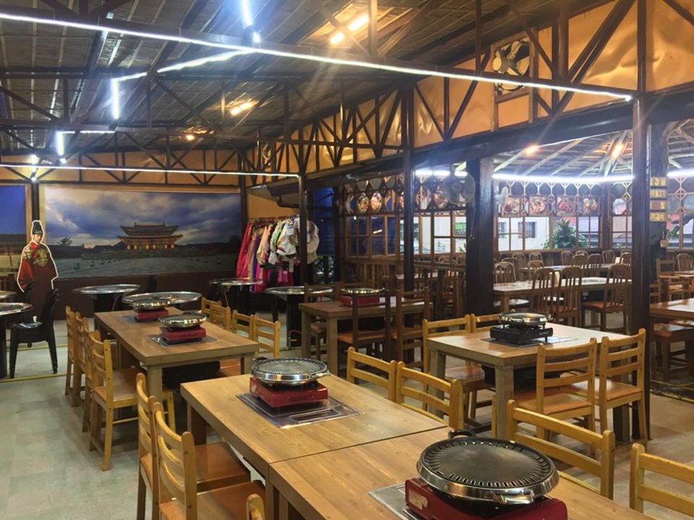 Interior of Wood Nymph Korean Restaurant