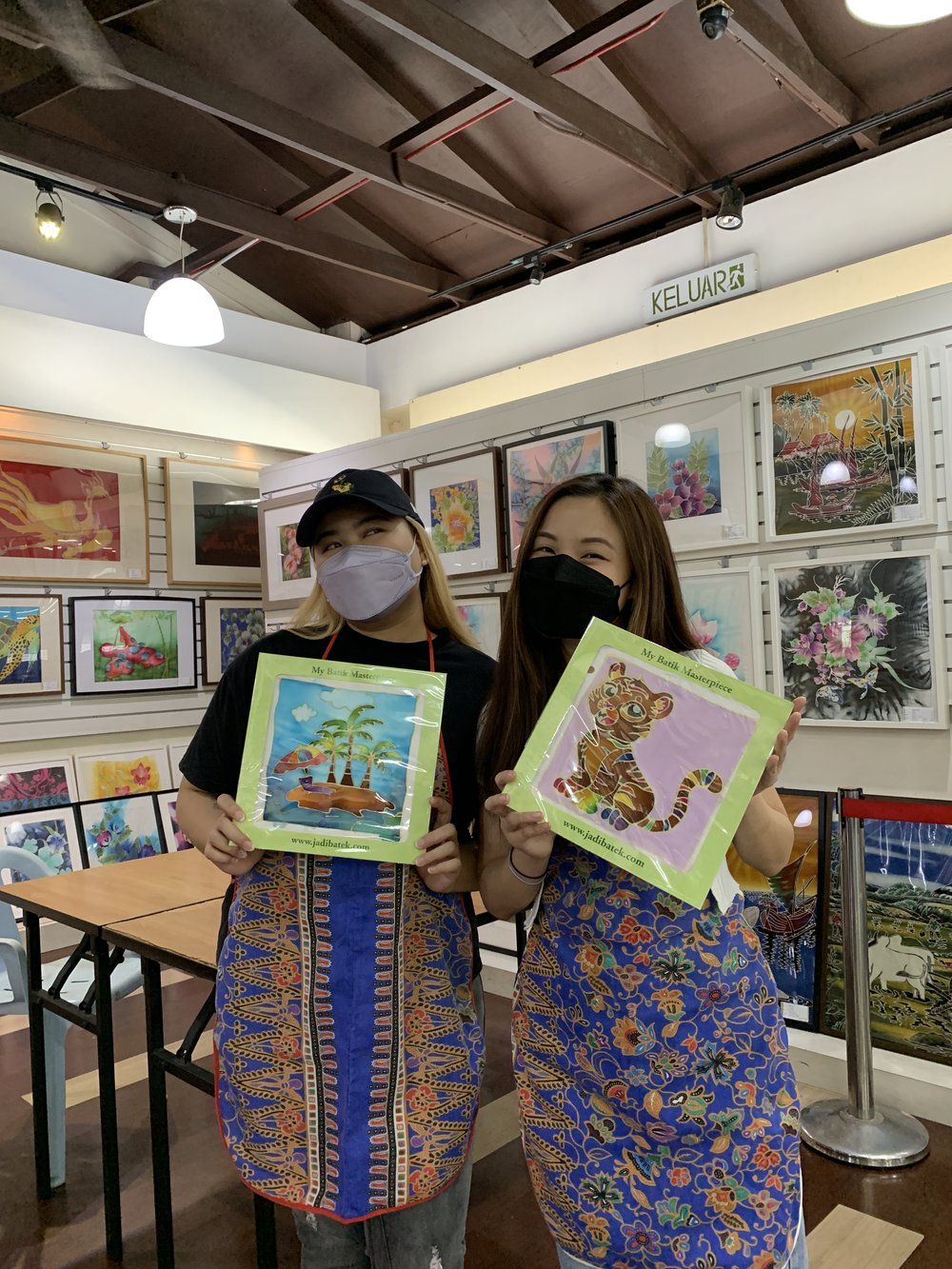 Batik Painting workshop In Kuala Lumpur at Jadi Batek