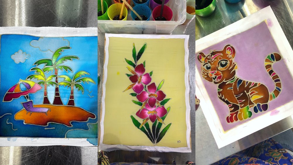 batik painting art results Kuala Lumpur