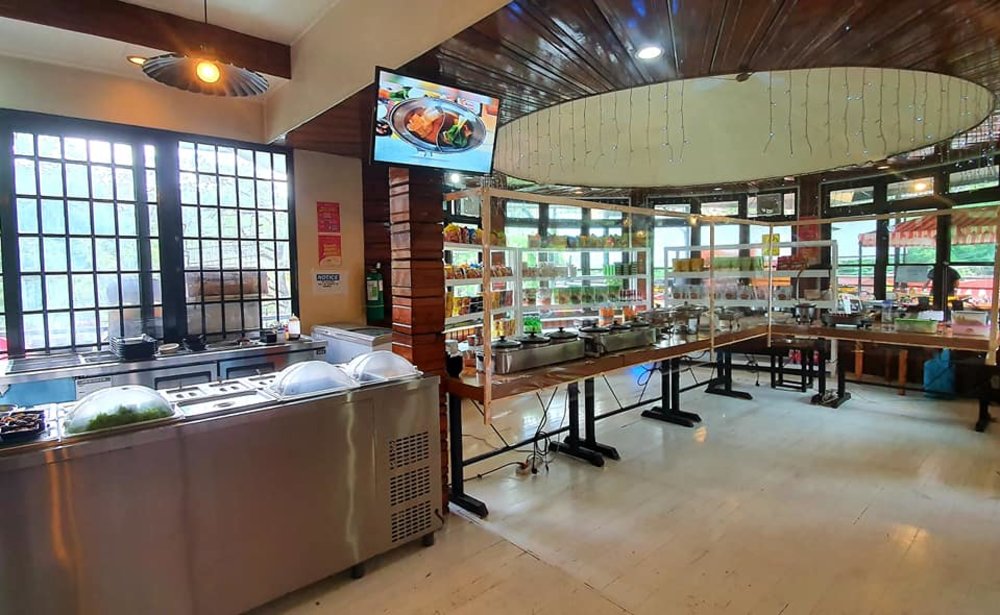 Rooftop samgyupsal restaurant