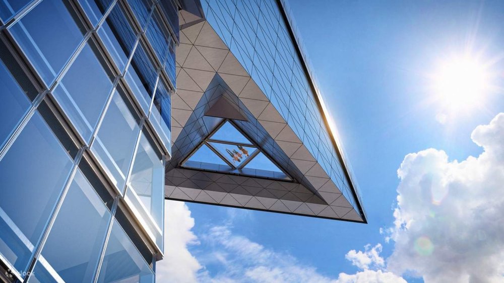 Exterior of The Edge Observation Deck