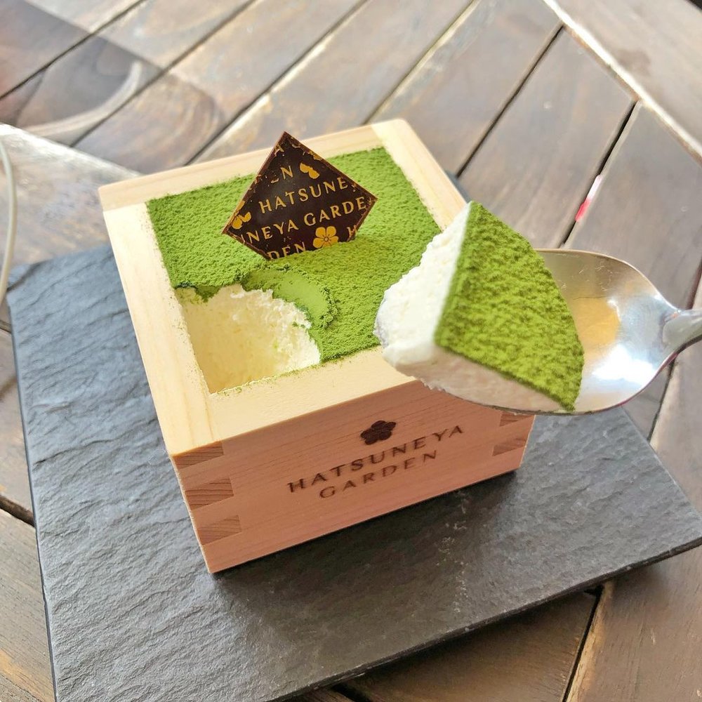 ハツネヤガーデン 抹茶ティラミス