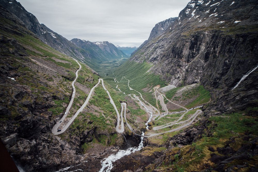 Trollstigen, Åndalsnes, Norway by Ivars Utinans
