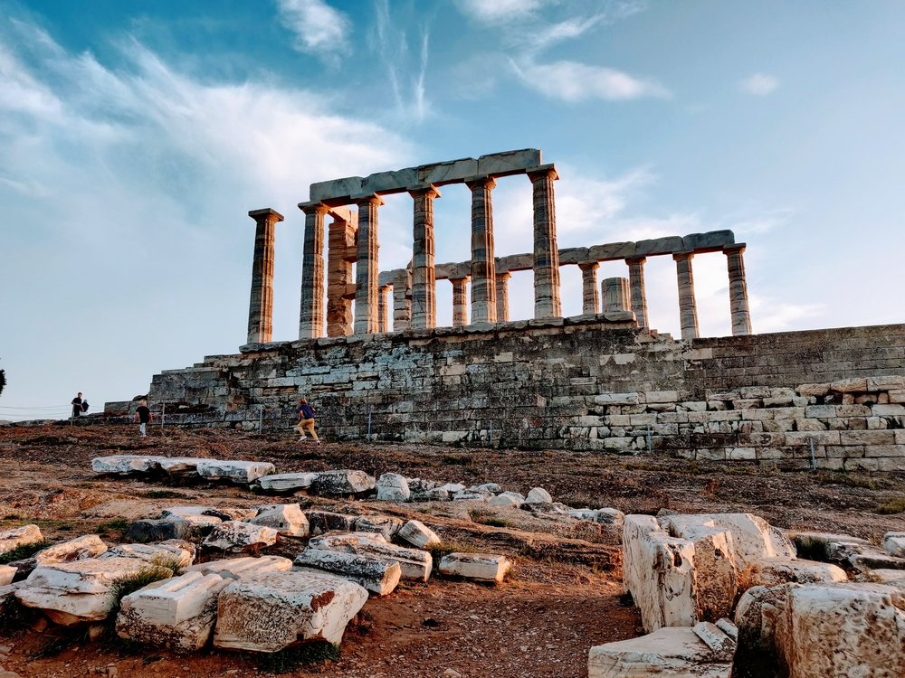 Temple of Poseidon, Sounion, Greece by Mauricio Munoz