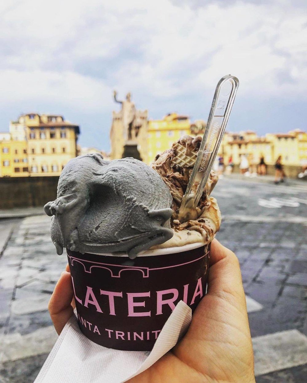 Ice cream in a cup