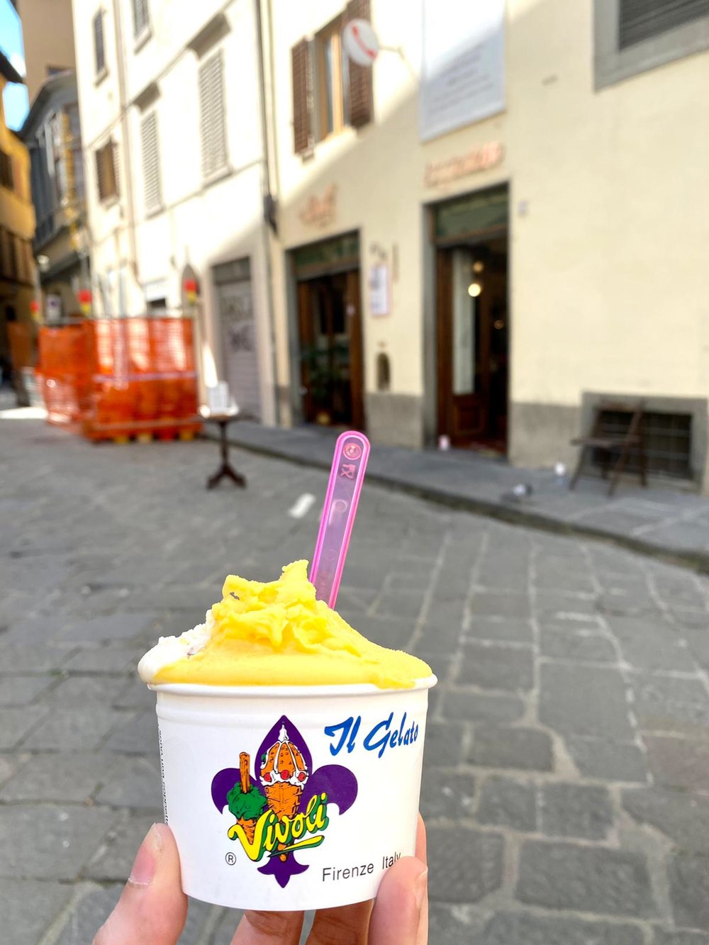 Cheese flavored ice cream