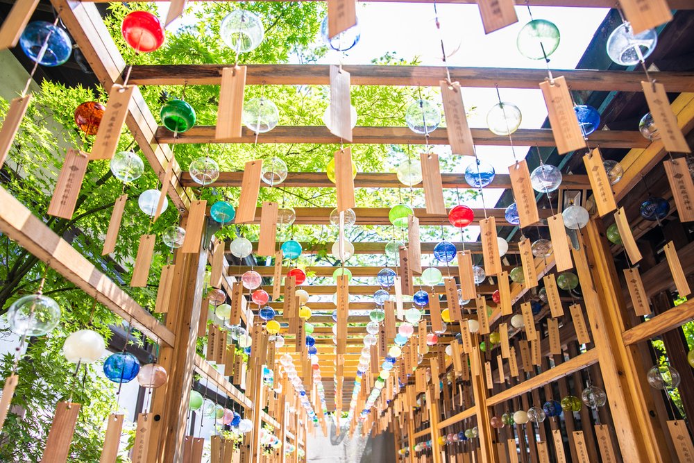川越 氷川神社 縁結び風鈴