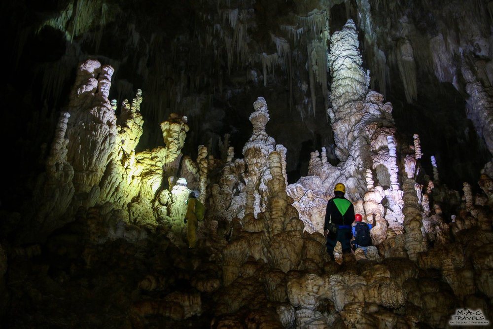Cave with an amazing rock formation