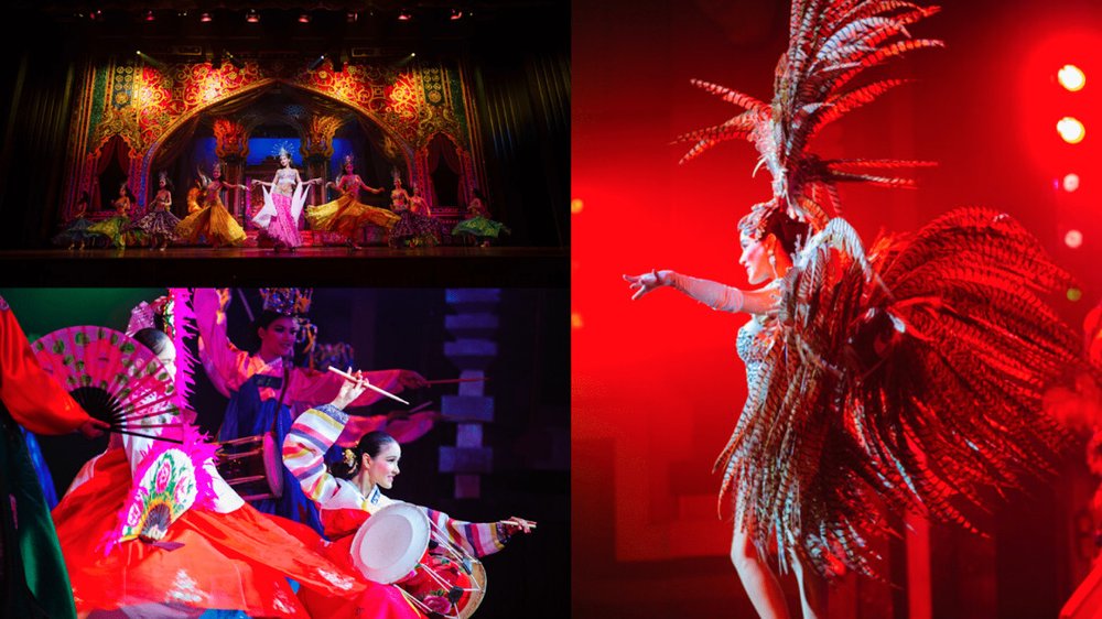 cabaret dancer at cabret show in pattaya