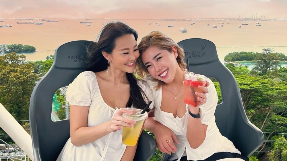 Skyhelix Sentosa is an open-air panoramic ride with fantastic views