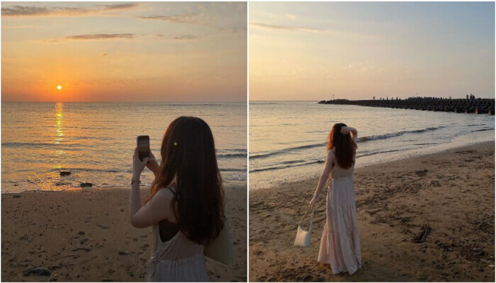 台北海邊:淺水灣