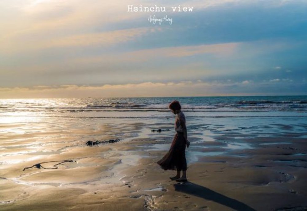 新竹海邊:新月沙灘