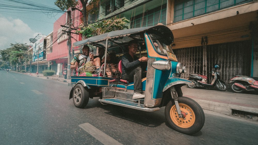 Ride the kings of the road in Bangkok and cross it off your “things to do in Bangkok” list Image credits: Jakob Owens on Unsplash