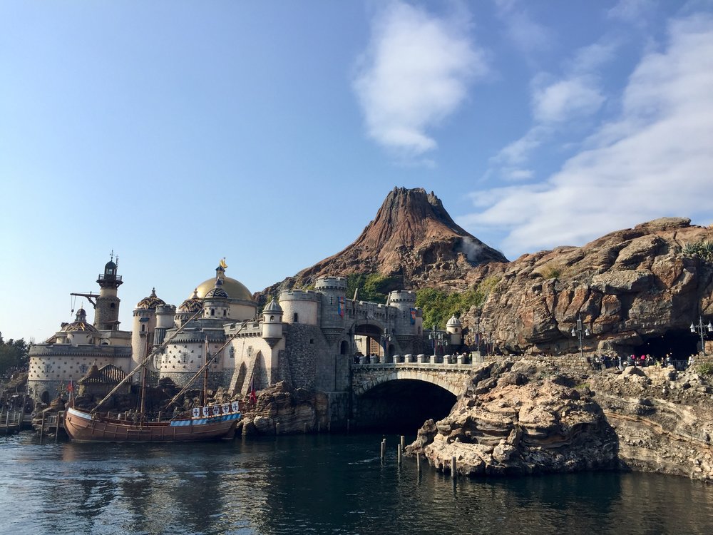 An attraction inside Tokyo DisneySea