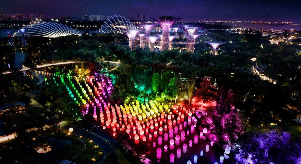 teamlab gardens by the bay singapore