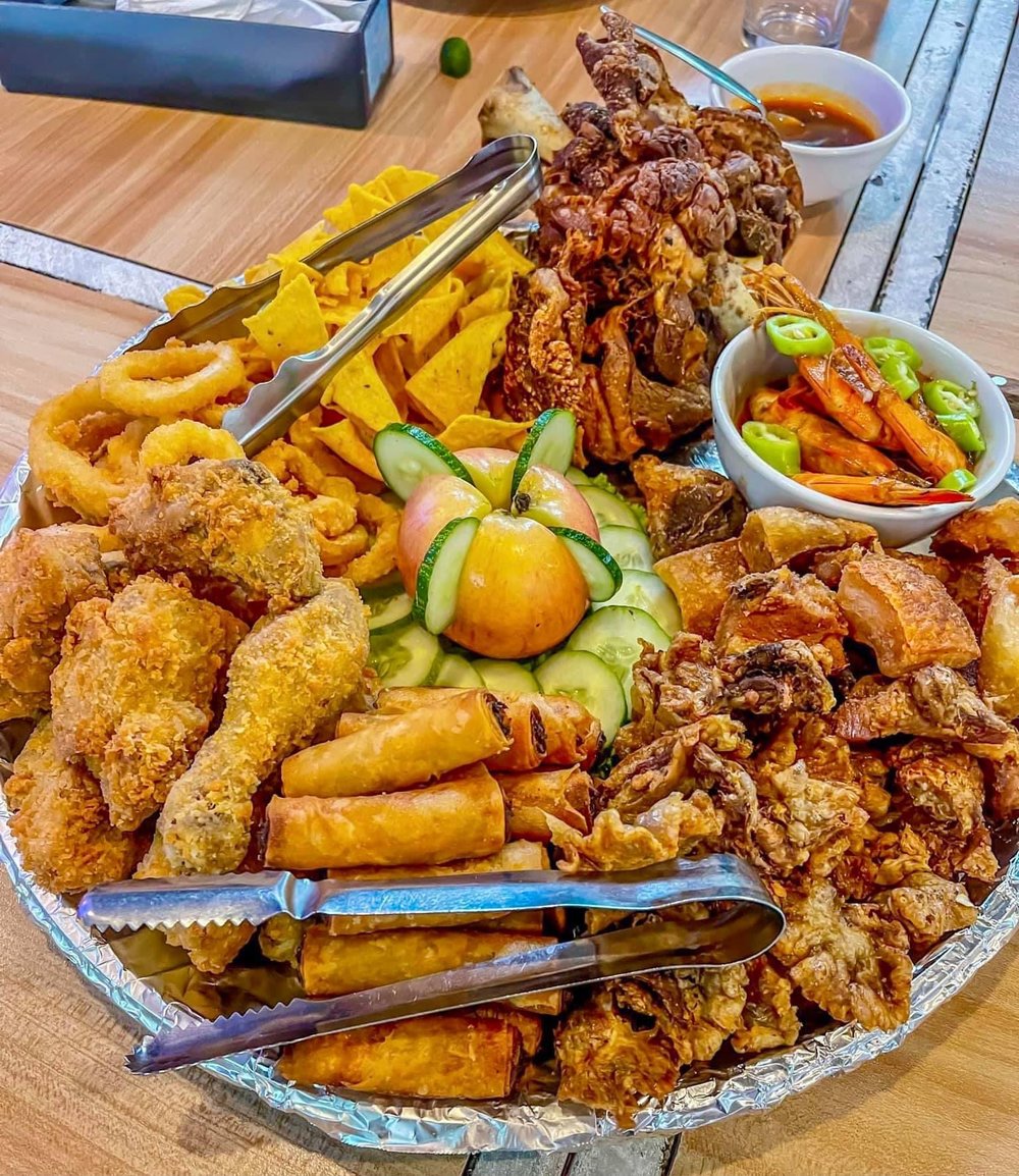 Assorted fried dishes
