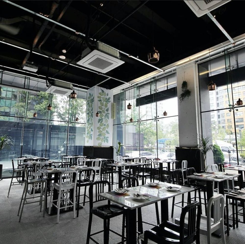 Interior of a restaurant