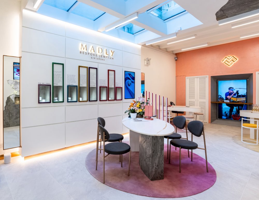 Jewelry shop interior