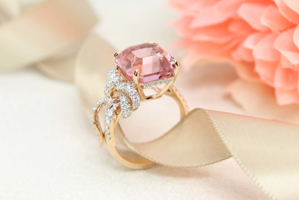 A ring with a ruby gem