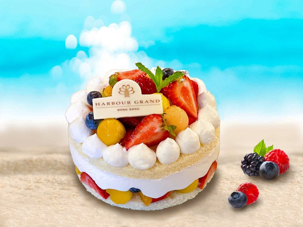 港島海逸君綽酒店 Harbour Grand Café 7月期間限定 夏日鮮果忌廉蛋糕