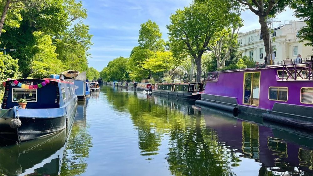 Admire the captivating canals of Little Venice. Credit: pinkmagicstuff