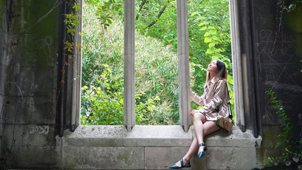 Discover the oasis that is St. Dunstan-in-the-East in the city. Credit: mavis.eatstagram