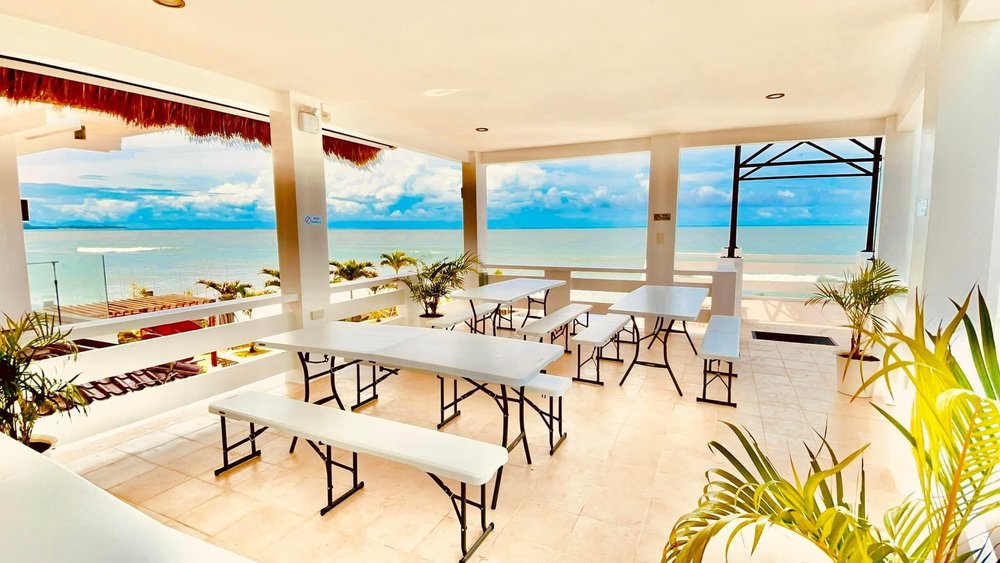 Dining area in a villa
