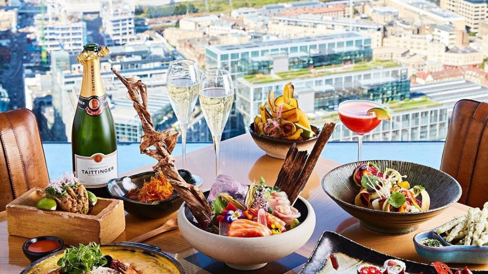 No need to fly to Asia and South America to enjoy Japanese, Brazilian, and Peruvian food when you’re in London’s SUSHISAMBA. Credits: @sushisamba on Instagram