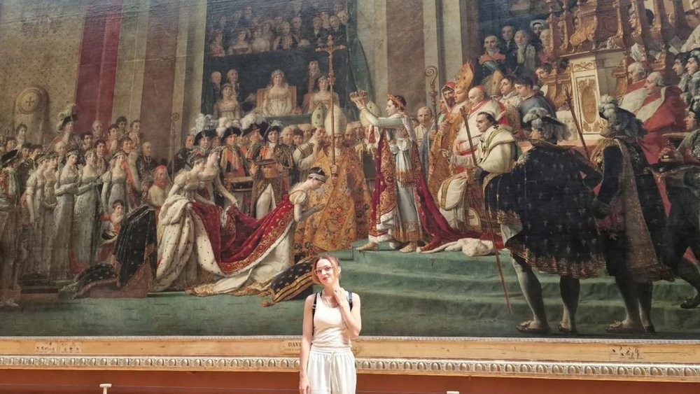 View The Coronation of Napoleon, one of the museum’s most famous works. Credit: falitaroska