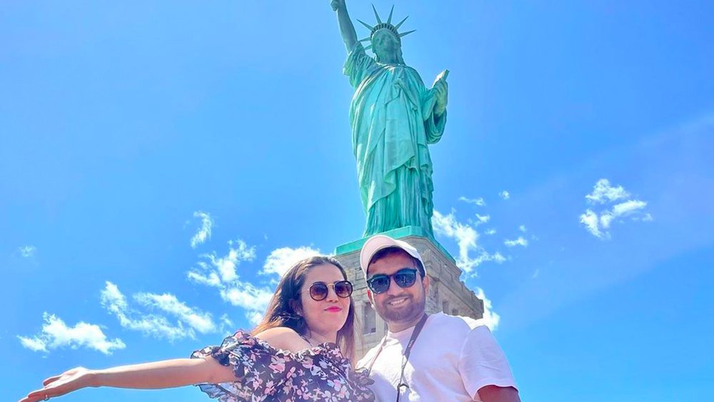 Things to do in New York: snap a postcard-worthy photo at the Statue of Liberty! Image credits: @piupatil1612 on Instagram