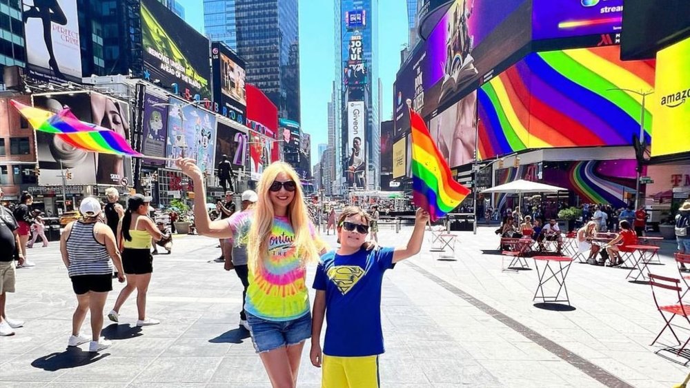 Celebrate Pride at Times Square! Image credits: @arenthenewyorker on Instagram
