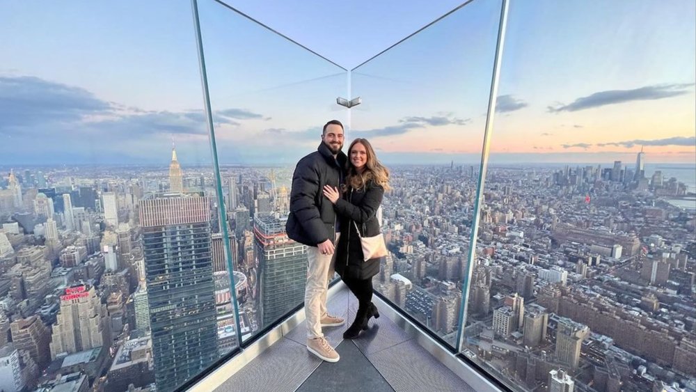 Conquer your fear of heights at The Edge! Image credits: @aehallisey on Instagram